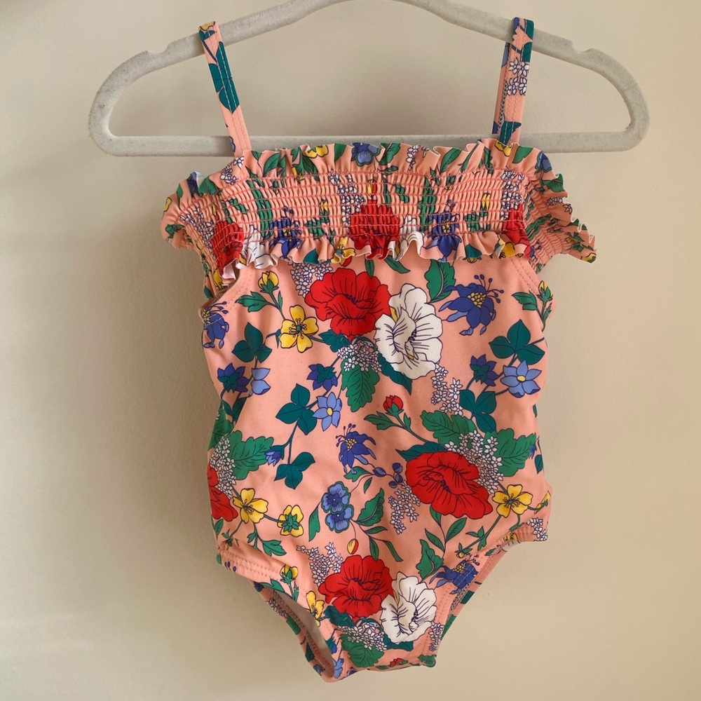 Floral Swimsuit 12-18M